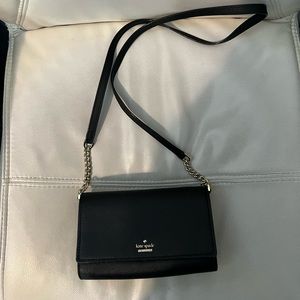Black Kate spade Cross body purse